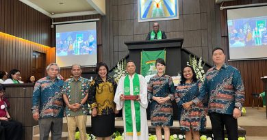 Utus Sambut Ketua Majelis Jemaat Lingkup MUPEL Jakata Pusat