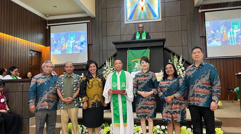 Utus Sambut Ketua Majelis Jemaat Lingkup MUPEL Jakata Pusat